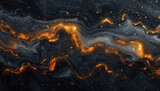 Abstract background, dark gold marble texture. Created with Ai
