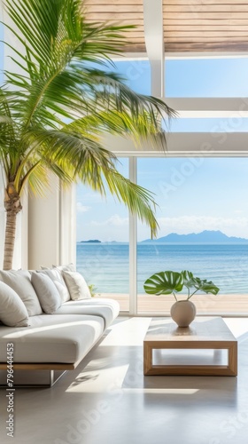 b'The Ultimate Beach House: A Modern Oasis of Tranquility and Style' © Adobe Contributor
