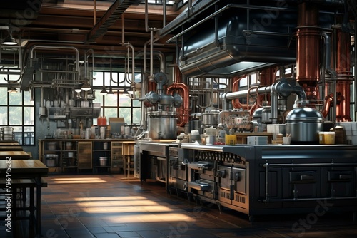 b'The steampunk kitchen of the future'