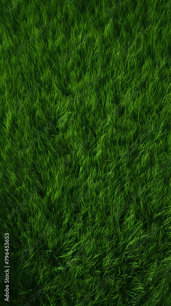 3D rendering of grass texture 3D rendering of grass texture