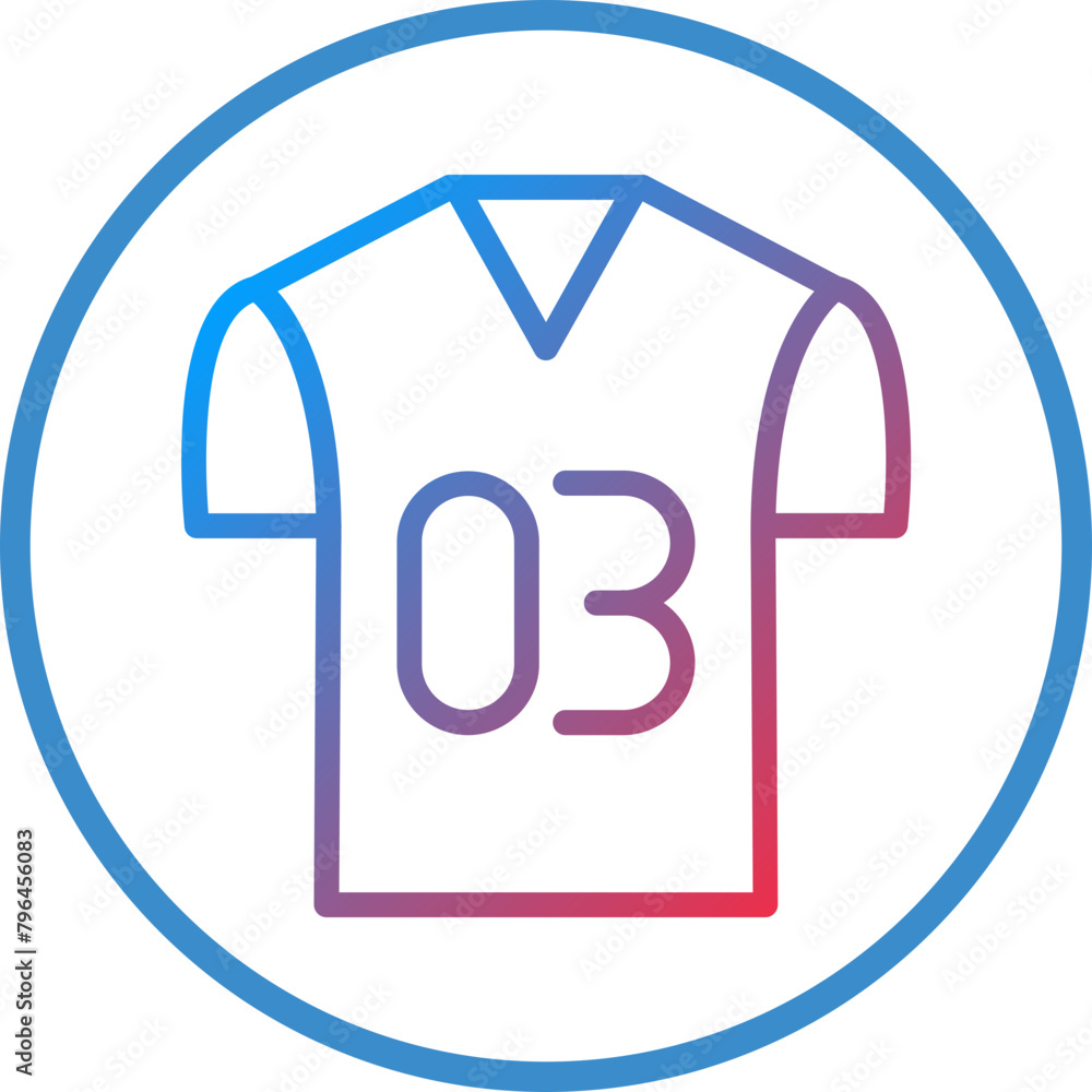 Obraz premium T Shirt Icon Style