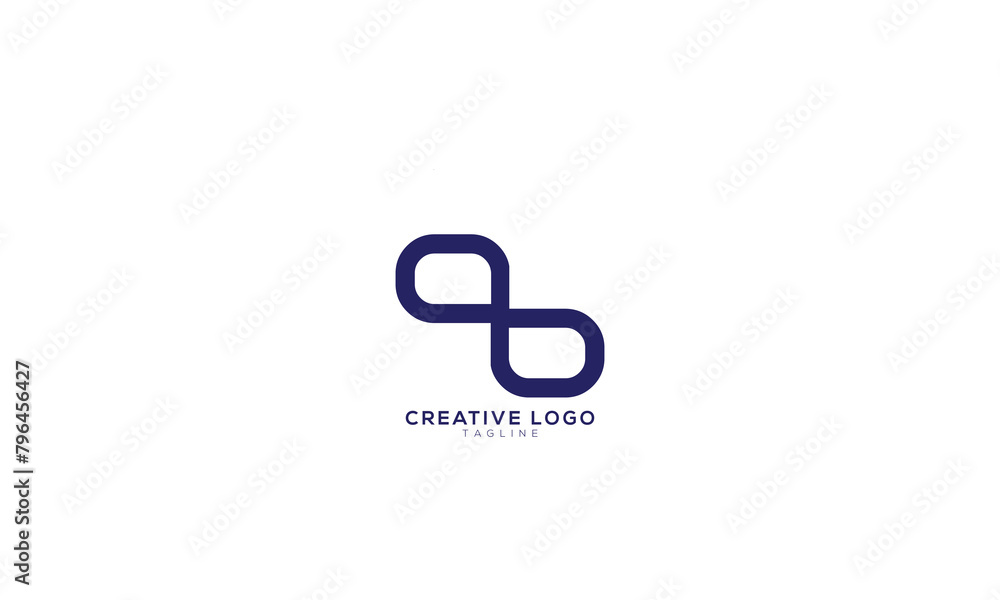 9B Abstract initial monogram letter alphabet logo design 9B Abstract initial monogram letter alphabet logo design