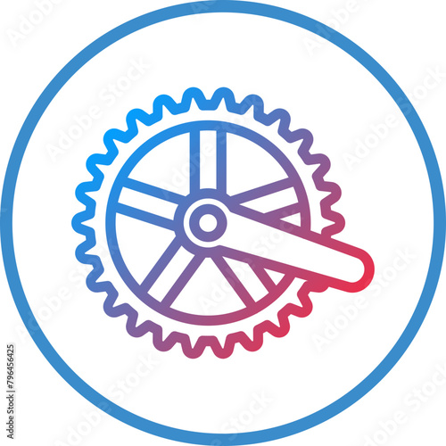 Crankset Icon Style