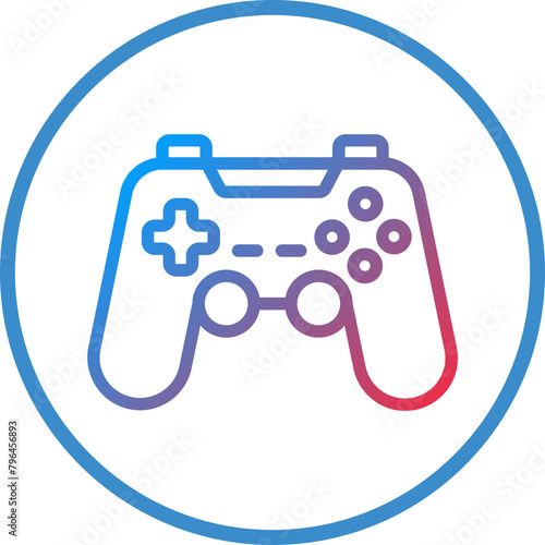 Console Game Icon Style