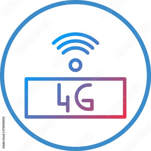 4G Icon Style