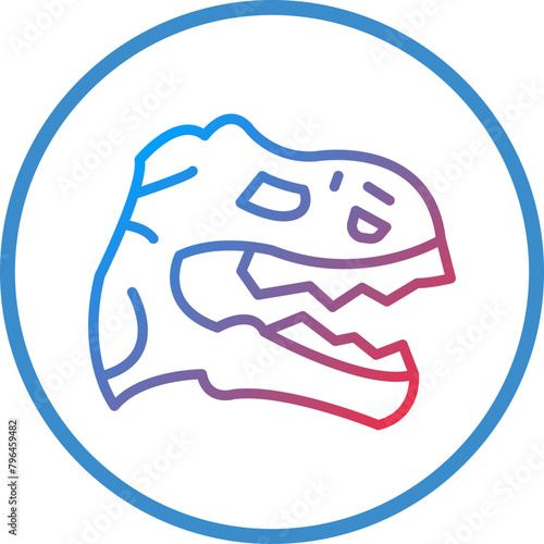 Dinosaur Icon Style