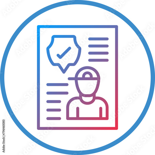 Child Consent Icon Style