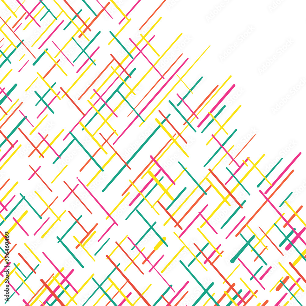 Abstract lines pattern