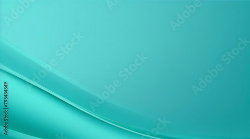 Abstract dark teal background with light wave. Blurred turquoise water backdrop. Vector illustration for your graphic design, banner, wallpaper or poster, website