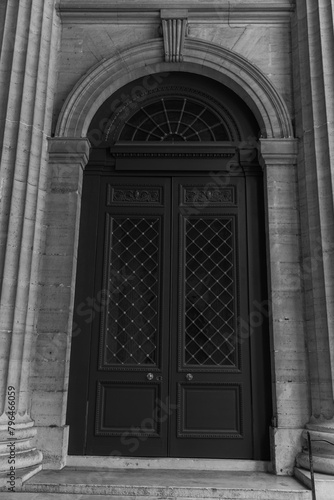 old door in the church