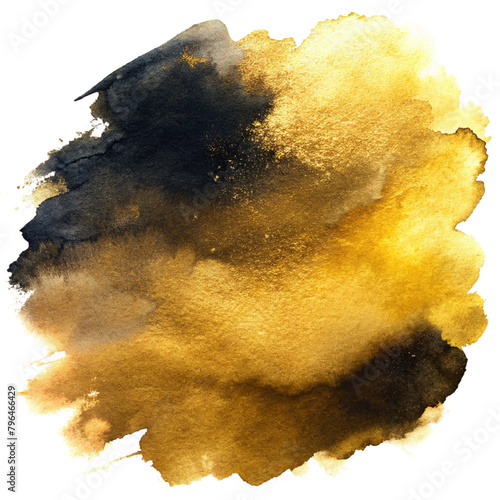 watercolor brushstrokes transparent background photo