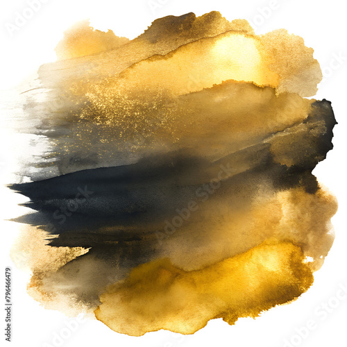 watercolor brushstrokes transparent background photo