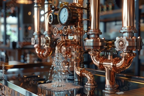  "Steampunk Dripping Faucet"