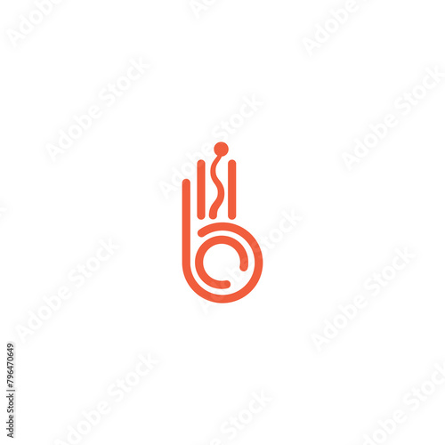 Yoga wellness meditation hand sign vector logo design
