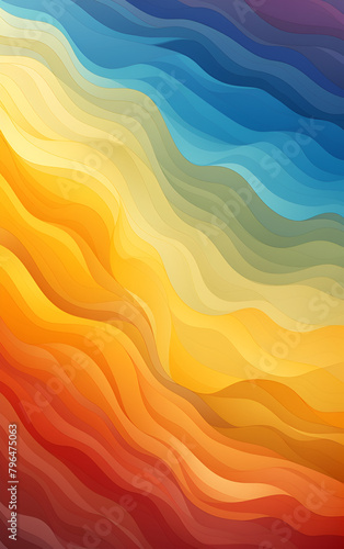 multicolored background vertical photo with waves
