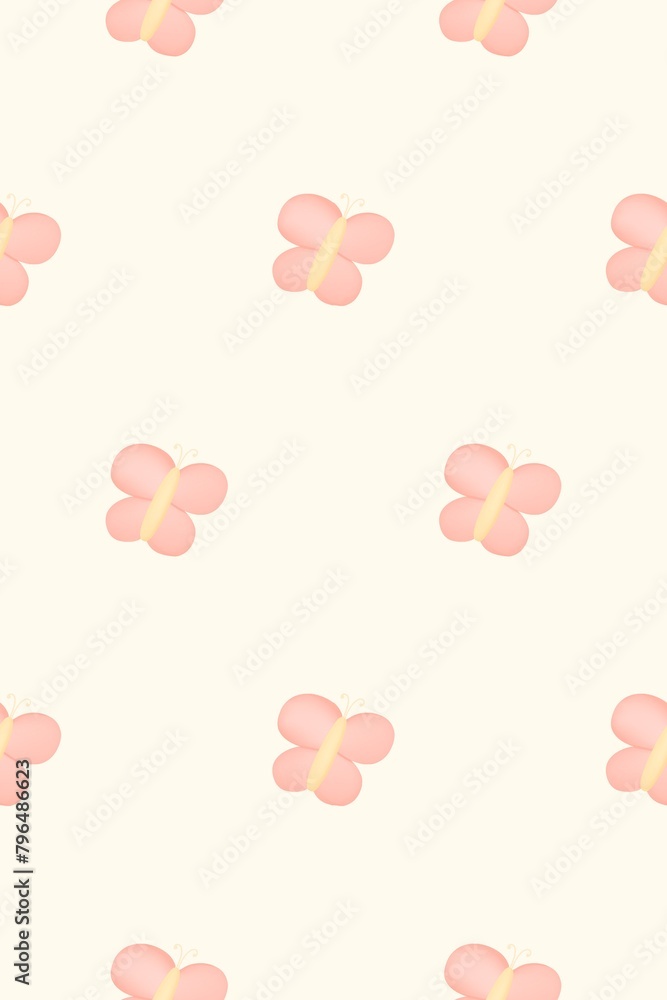 a pattern pink butterfly on transparent background a pattern pink butterfly on transparent background