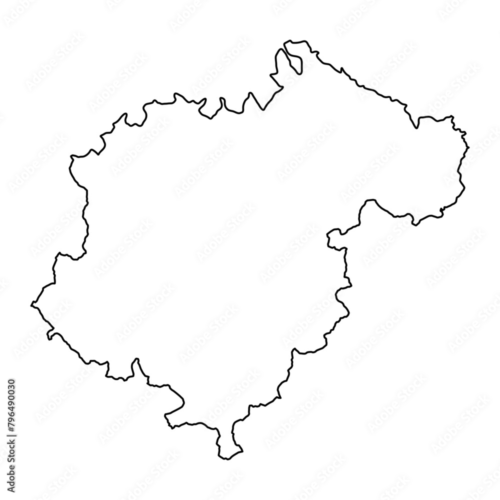 Map of the Province of Teruel, administrative division of Spain. Vector illustration. Map of the Province of Teruel, administrative division of Spain. Vector illustration.