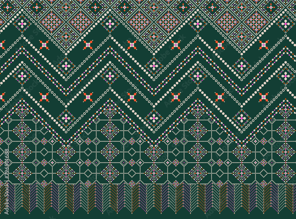 Textile digital design motif pattern decor hand made artwork frame gift card wallpaper women cloth ornament abstract border rug ethnic ikat etc new semi bold flower designs with geomatrical working Textile digital design motif pattern decor hand made artwork frame gift card wallpaper women cloth ornament abstract border rug ethnic ikat etc new semi bold flower designs with geomatrical working