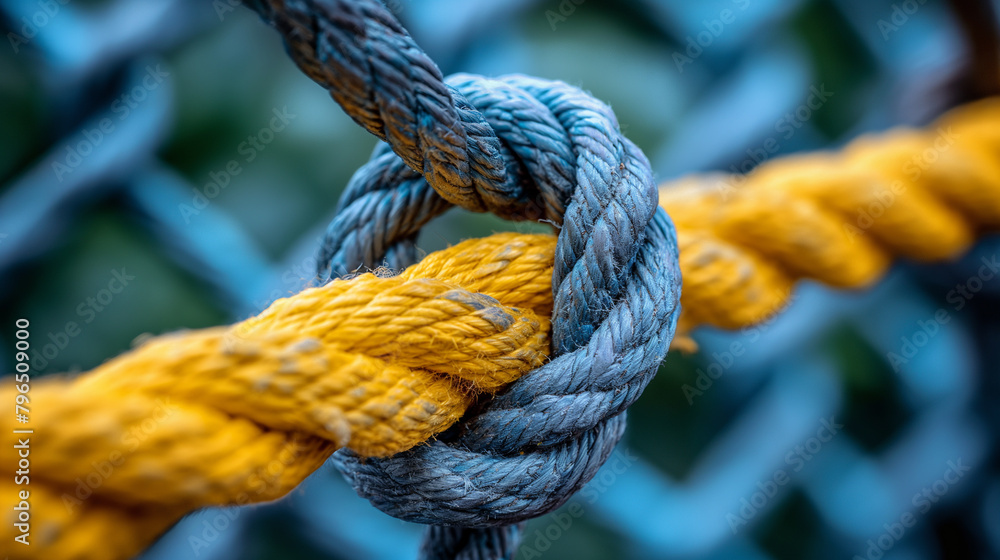 Ropes and ropes. Ropes and ropes.
