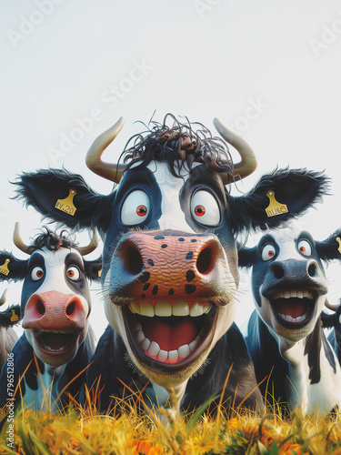 funny cows/poster/banner