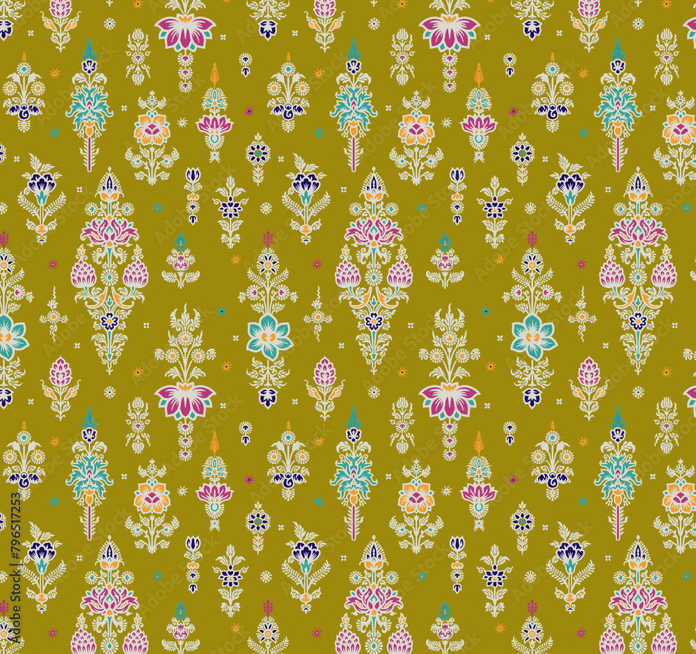 Textile digital design motif pattern decor hand made artwork frame gift card wallpaper women cloth ornament abstract border rug ethnic ikat etc new semi bold flower designs with geomatrical working Textile digital design motif pattern decor hand made artwork frame gift card wallpaper women cloth ornament abstract border rug ethnic ikat etc new semi bold flower designs with geomatrical working