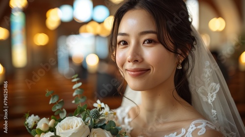 The Blossoming Bride. Generative AI