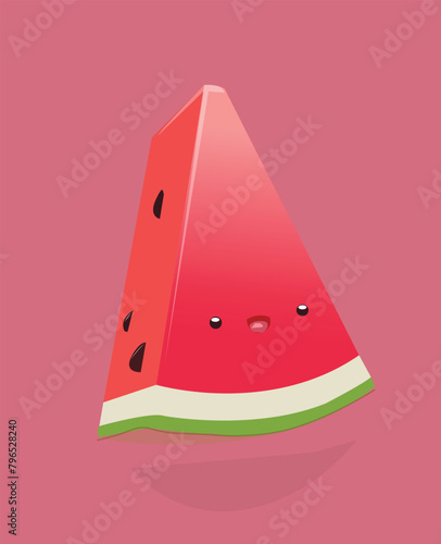 illustration of watermelon