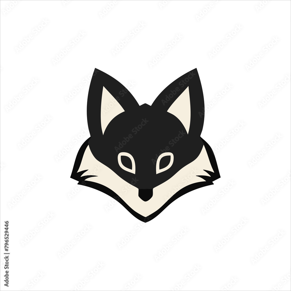 Cute Fox Cartoon - Lovely Character Design for Kids' Apparel, Accessories, Fox Badge Vector - Iconic Emblem of Wild Animal for Logos, Labels