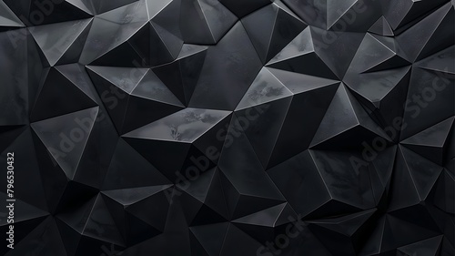 black geometric background