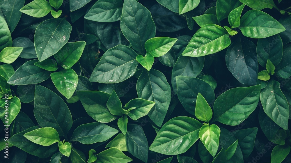 A Green Leaves Texture Background.
A Green Leaves Texture Background.