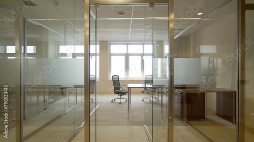 Glass Partition Doors Transparent sliding doors between rooms