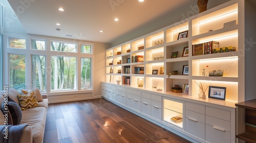 Integrate built-in storage solutions to maximize space efficiency.