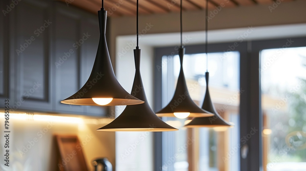 Opt for sleek and minimalistic lighting fixtures like pendant lights or recessed lighting. Opt for sleek and minimalistic lighting fixtures like pendant lights or recessed lighting.