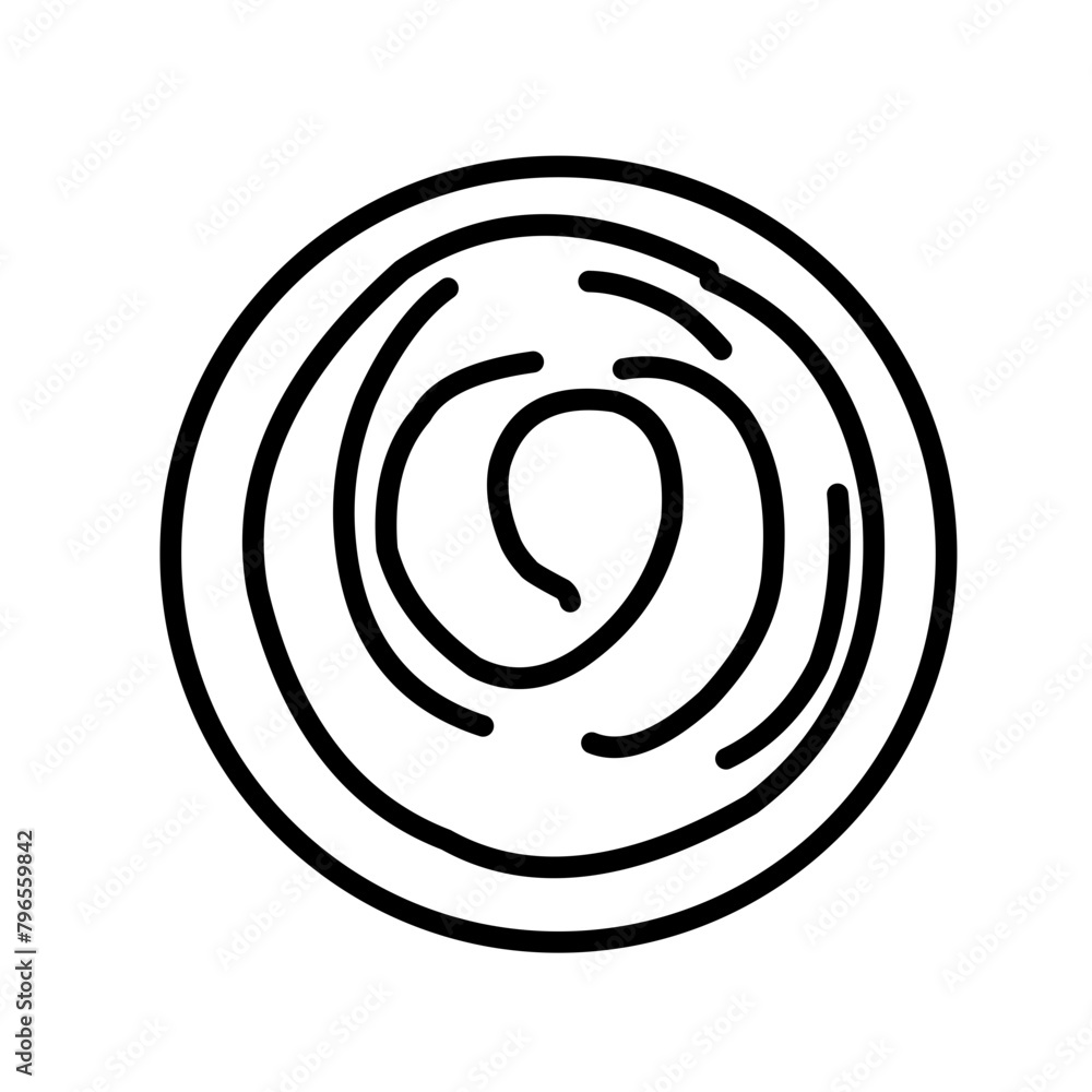 Sauce outline  vector