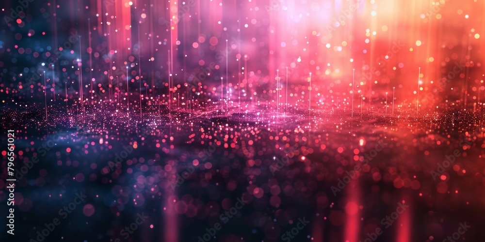 A colorful background with a lot of sparkles A colorful background with a lot of sparkles