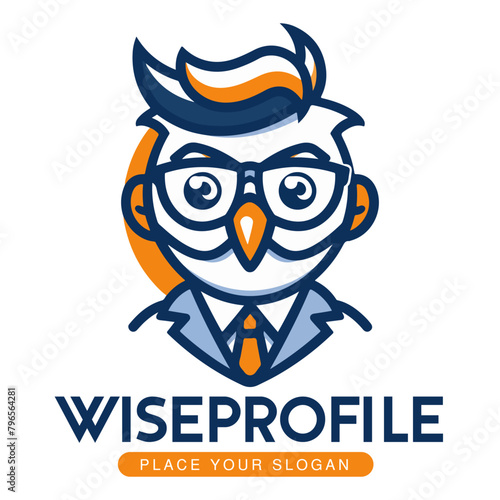 Owl Face Business - WiseProfile Logo