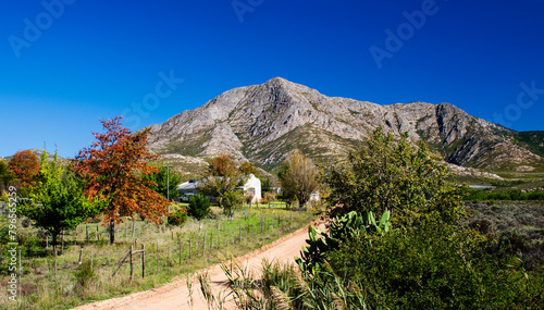 Cape cottage in the Langkloof valley near Nuweplaas, Eastern Cape.