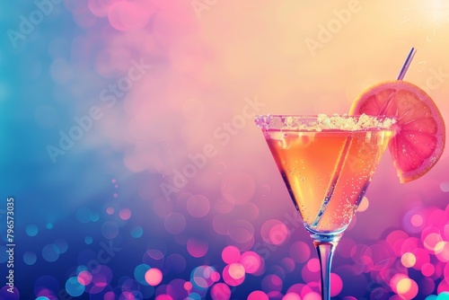 abstract background for World Cocktail Day photo