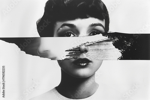 vintage collage, moodboard, creative illustration