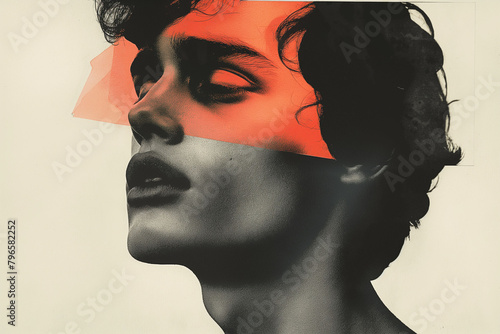 vintage collage, moodboard, creative illustration