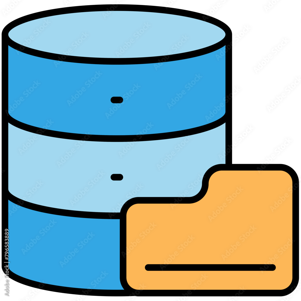 Database Management colored Icon Pack Database Management colored Icon Pack