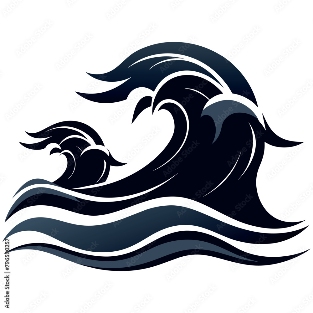 Majestic Waves - Oceanic Art Piece Majestic Waves - Oceanic Art Piece