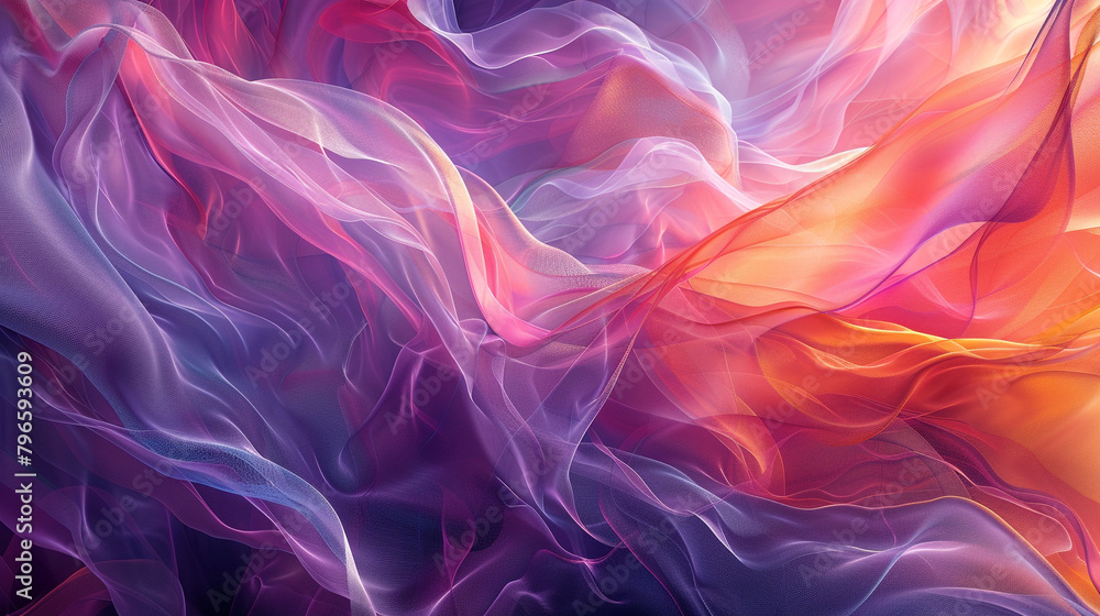 A symphony of organic shapes and flowing lines intertwining to form an ...