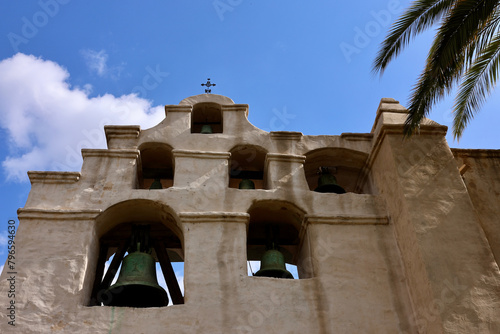 bell tower of the church photo