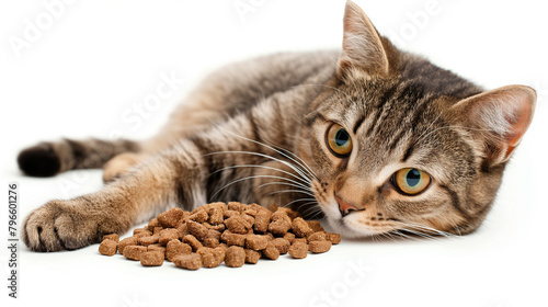 Cat and food.