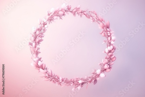 Floral wreath jewelry flower petal.