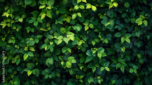 green leaves background
