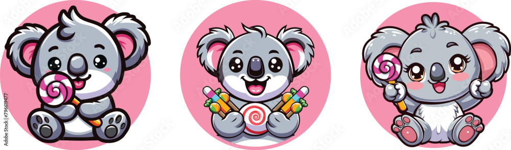 Fototapeta premium cute cola mascot for logo or candy business