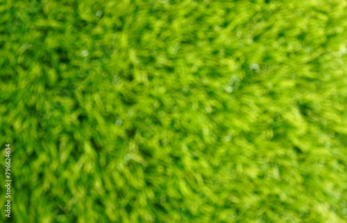 Close up blur defocused plastic grasses natural material texture background isolated on horizontal ratio template with empty copy space for social media  website post  and cover prints.