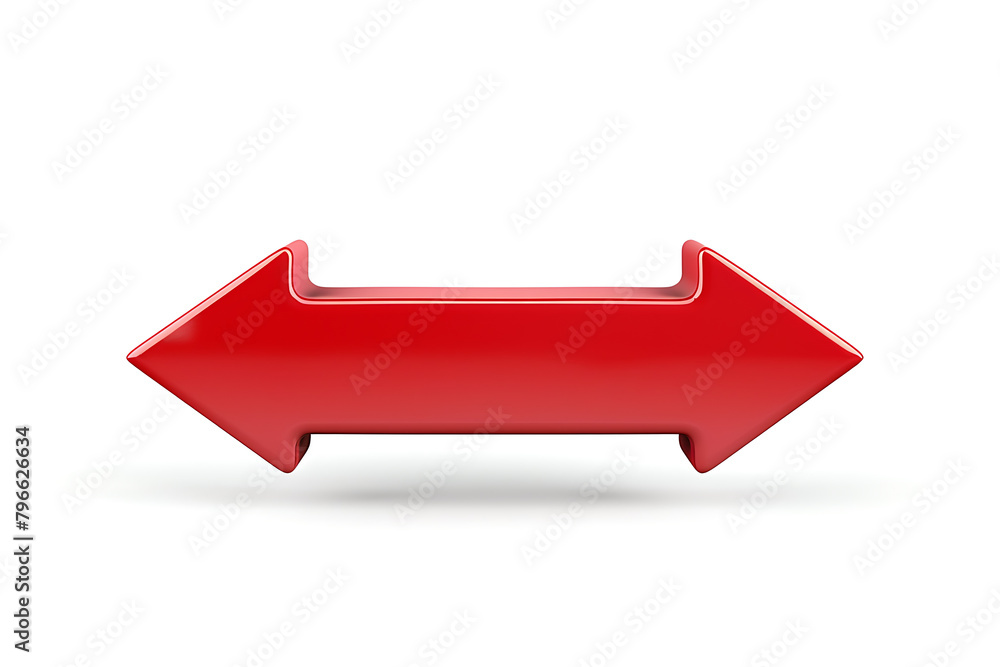 A vibrant red arrow pointing upwards, isolated on a crisp white background, symbolizing growth, success, and progress. A vibrant red arrow pointing upwards, isolated on a crisp white background, symbolizing growth, success, and progress.